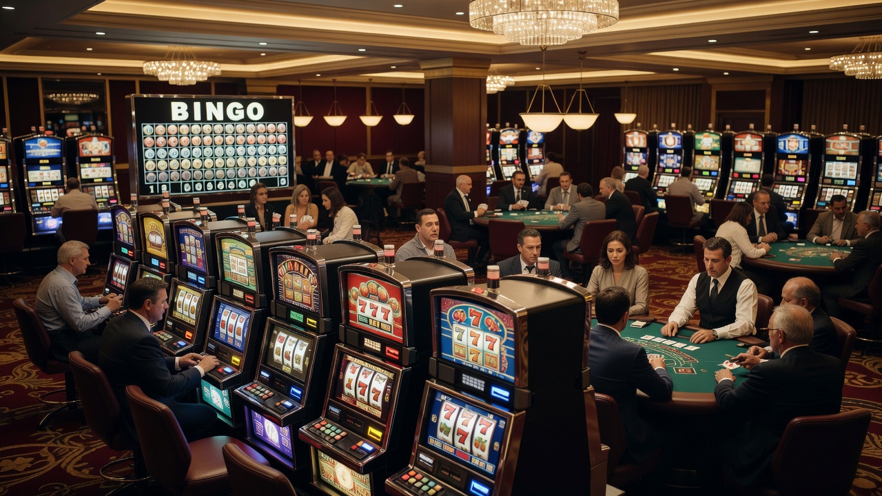 Casinoslotsandmore With Bingorulespoker and Blackjackcasino777